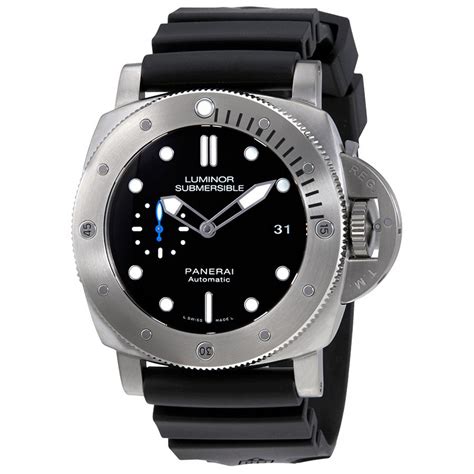 mens panerai submersible watches